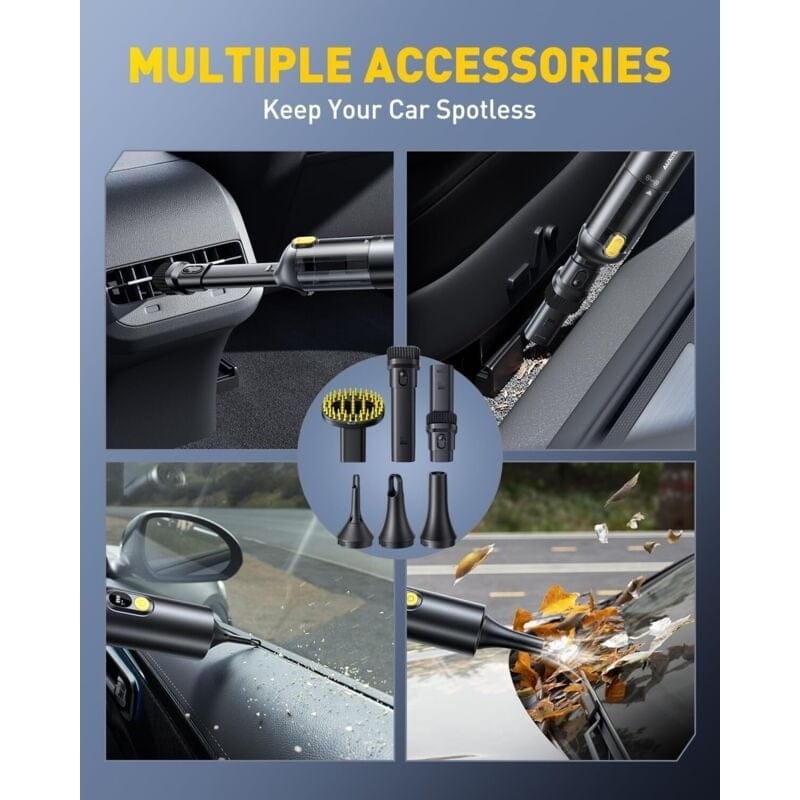 Aspirateur à main 96 W avec kit d'accessoires - accessoires inclus