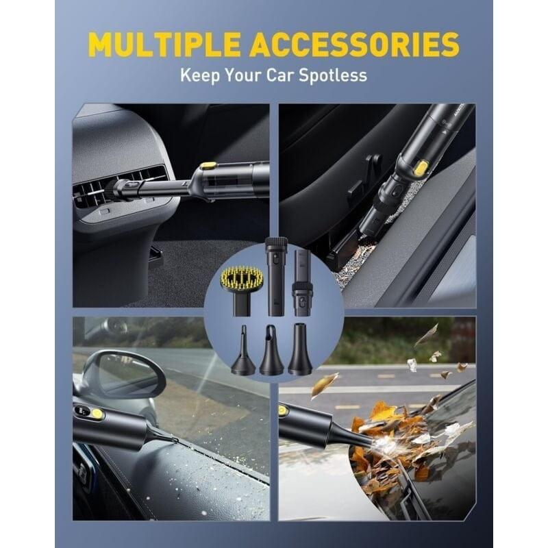 Aspirateur à main 96 W avec kit d'accessoires - accessoires inclus