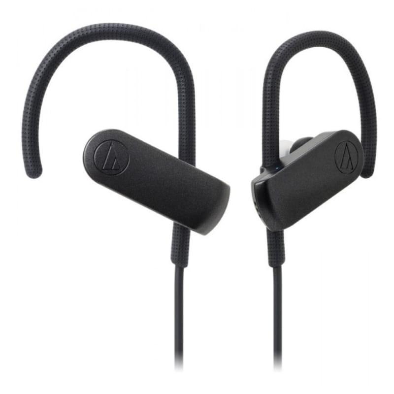 Audio-Technica ATH-SPORT70BT Negro - Auriculares Bluetooth - diseño de gancho