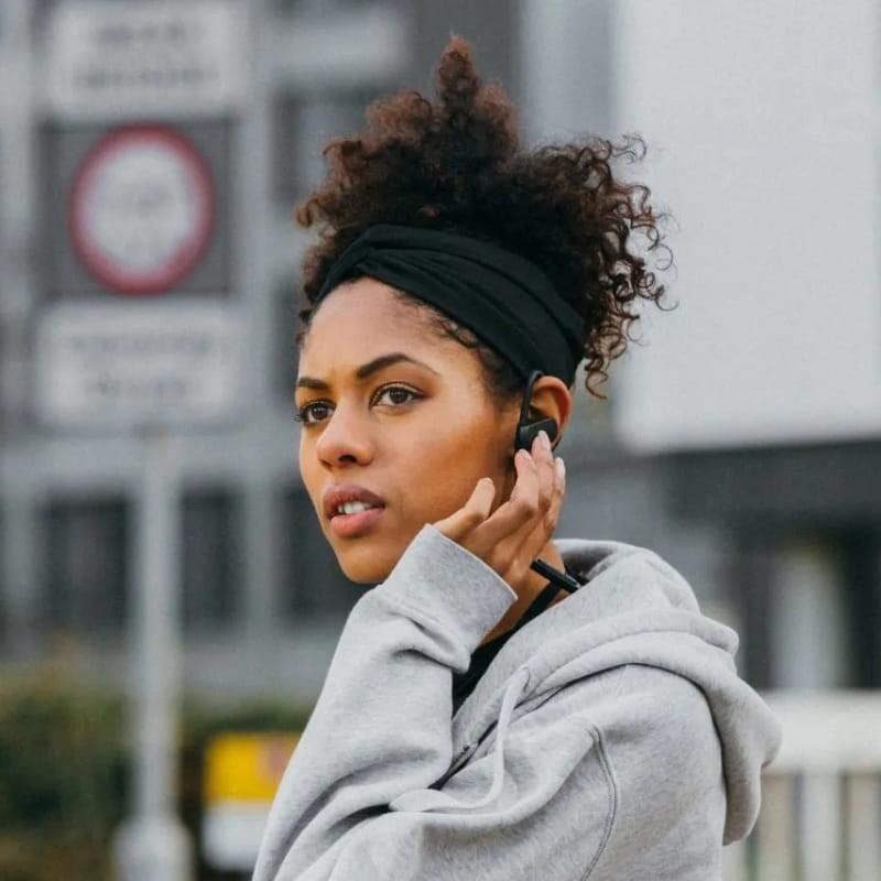 Audio-Technica ATH-SPORT70BT Negro - Auriculares Bluetooth - control táctil