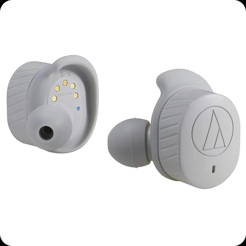 Audio-Technica ATH-SPORT7TW Gris - Auriculares Bluetooth
