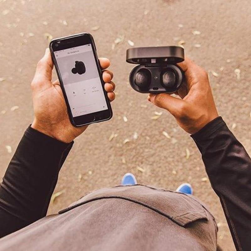 Audio-Technica ATH-SPORT7TW Gris - Auriculares Bluetooth - conectividad Bluetooth