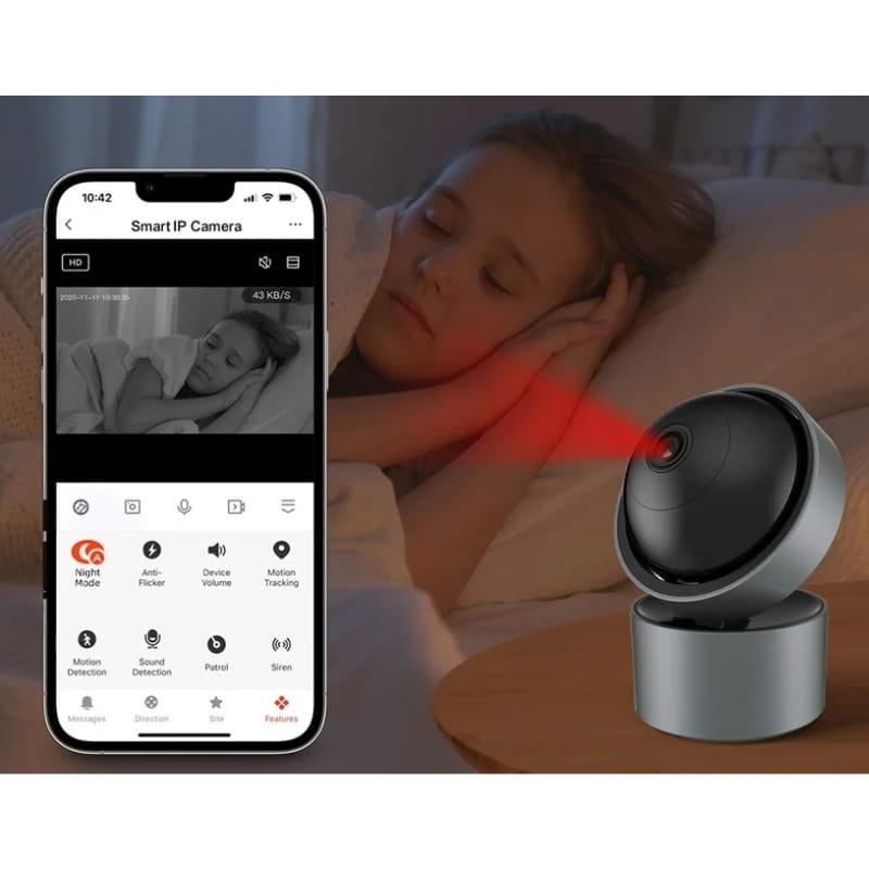 Avatto IPC06 FHD WiFi Negro - Cámara de Seguridad - control a través de APP