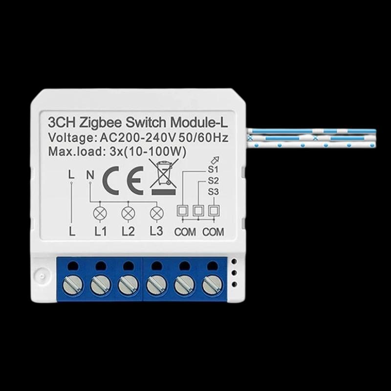 Avatto LZWSM16-W3 Blanc - Interrupteur intelligent ZigBee