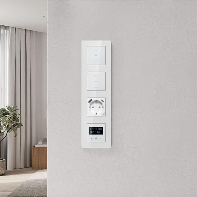 Avatto N-CS10-B WiFi Negro - Interruptor Inteligente para Cortinas - instalación