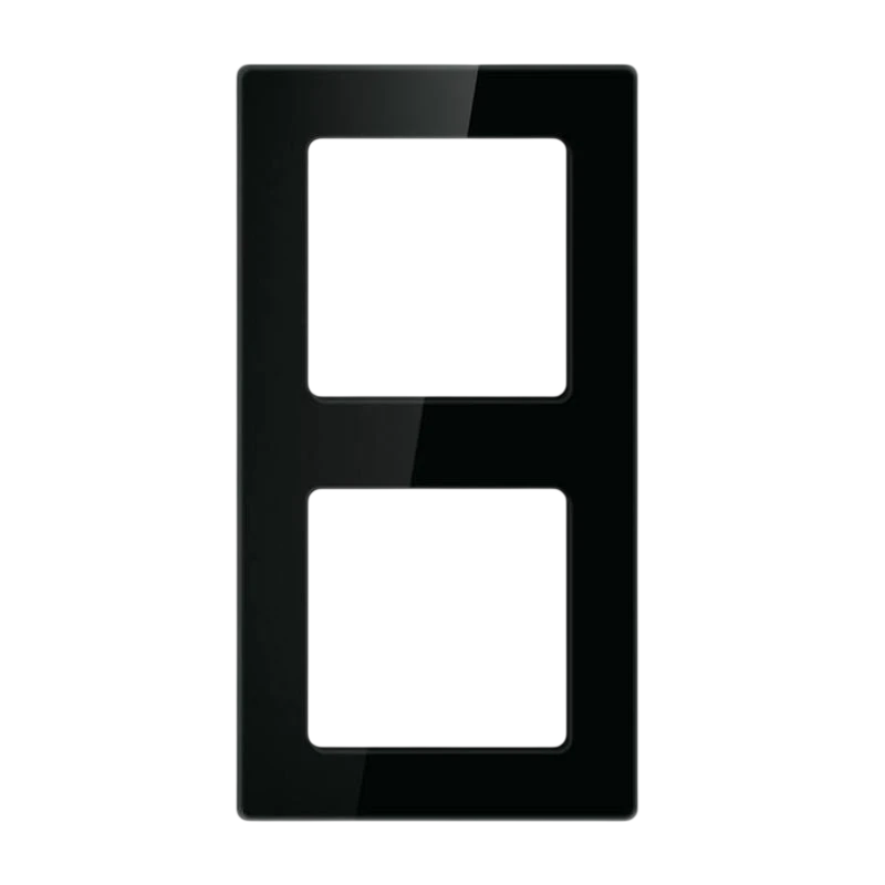 Avatto N-TS10-Frame-B2 Noir - Cadre pour Interrepteurs