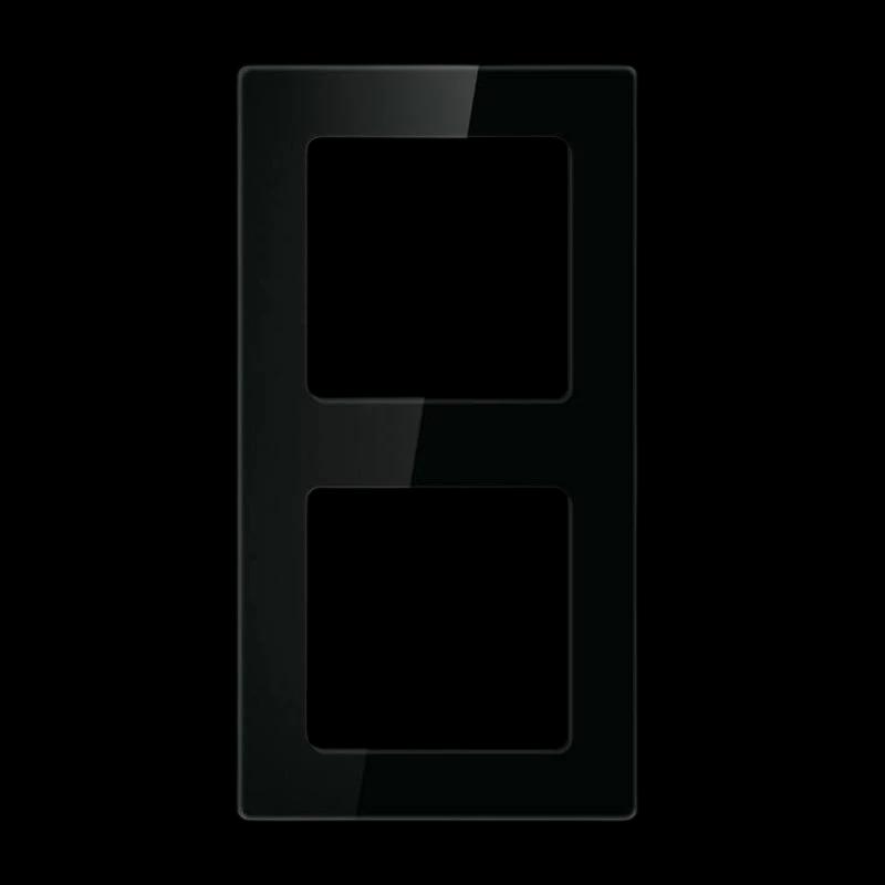 Avatto N-TS10-Frame-B2 Noir - Cadre pour Interrepteurs