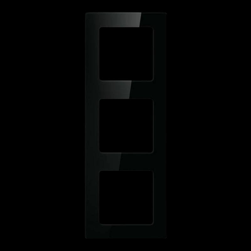 Avatto N-TS10-Frame-B3 Noir - Cadre pour interrupteurs