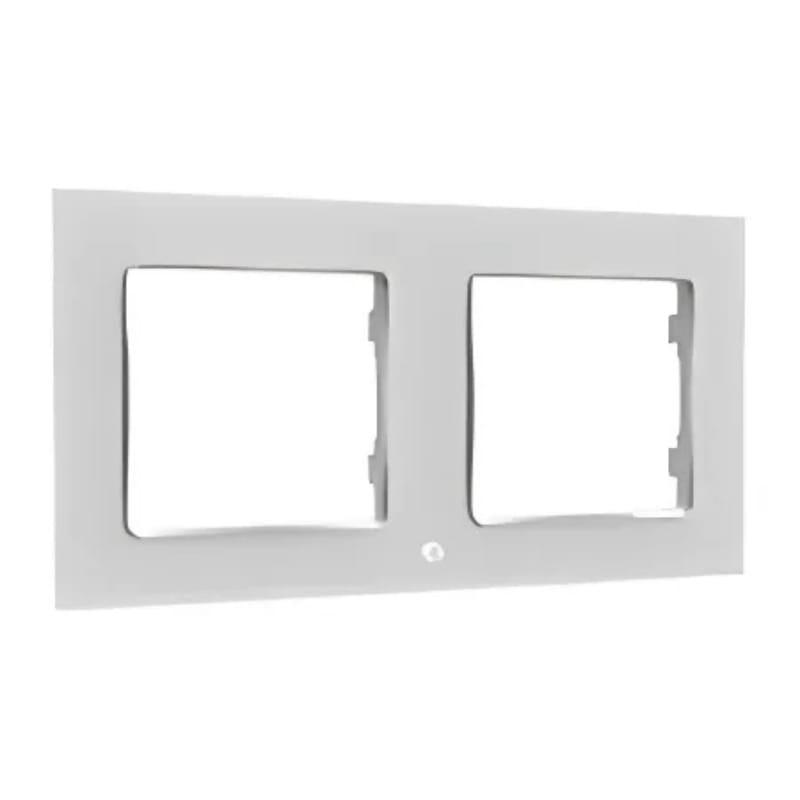 Avatto N-TS10-Frame-W2 Blanc - Cadre pour Interrupteurs - vue de face