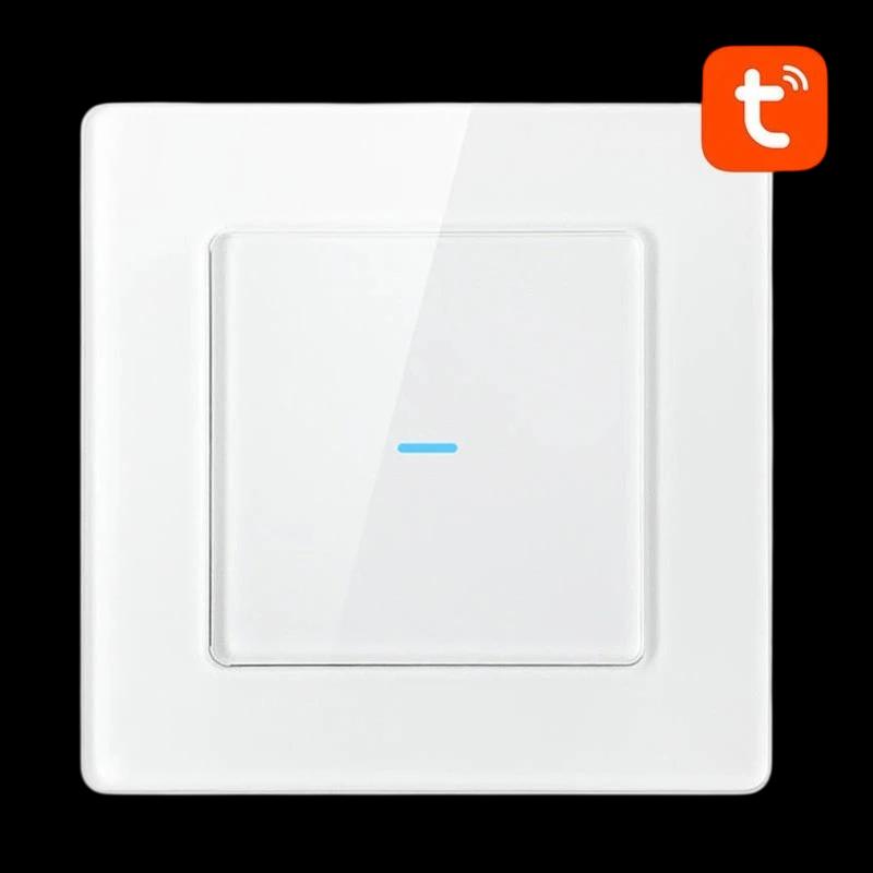 Avatto N-TS10-W1 1 bouton WiFi Blanc - Interrupteur tactile intelligent