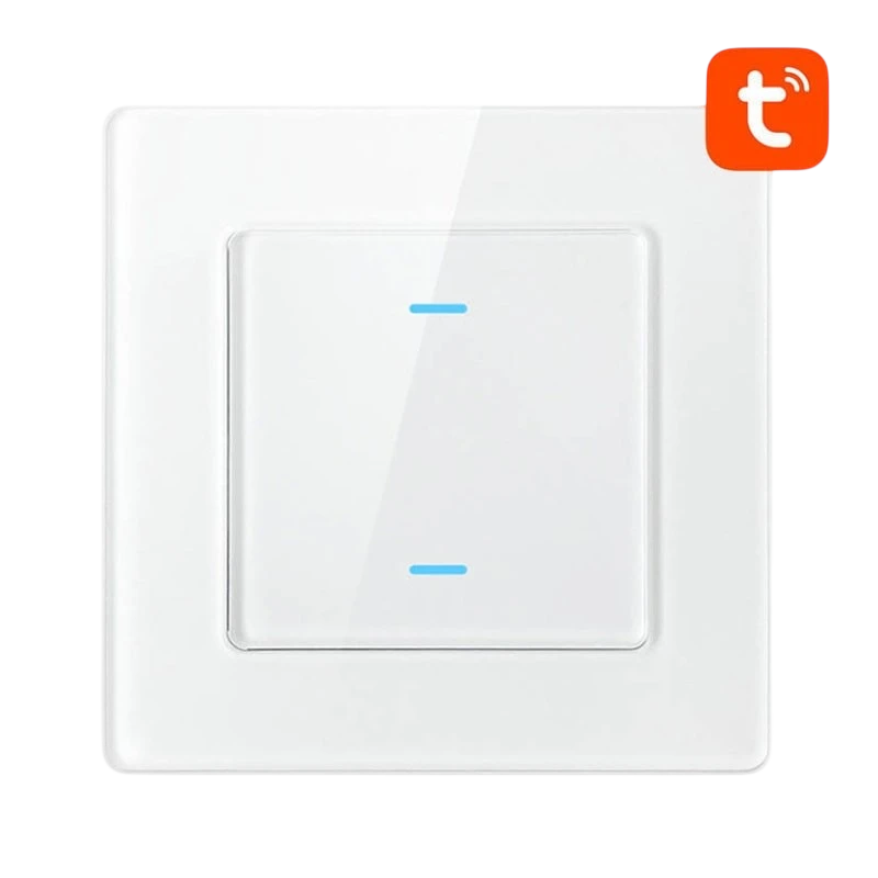 Avatto N-TS10-W2 2 Botones WiFi Blanco - Interruptor Táctil Inteligente