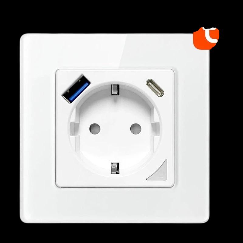 Avatto N-WOT10-USB-W WiFi Branco - Tomada Inteligente