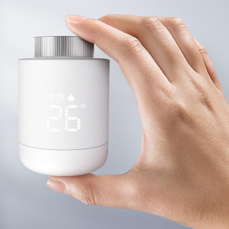 Avatto TRV16 ZigBee Blanco - Termostato de Radiador - tamaño compacto