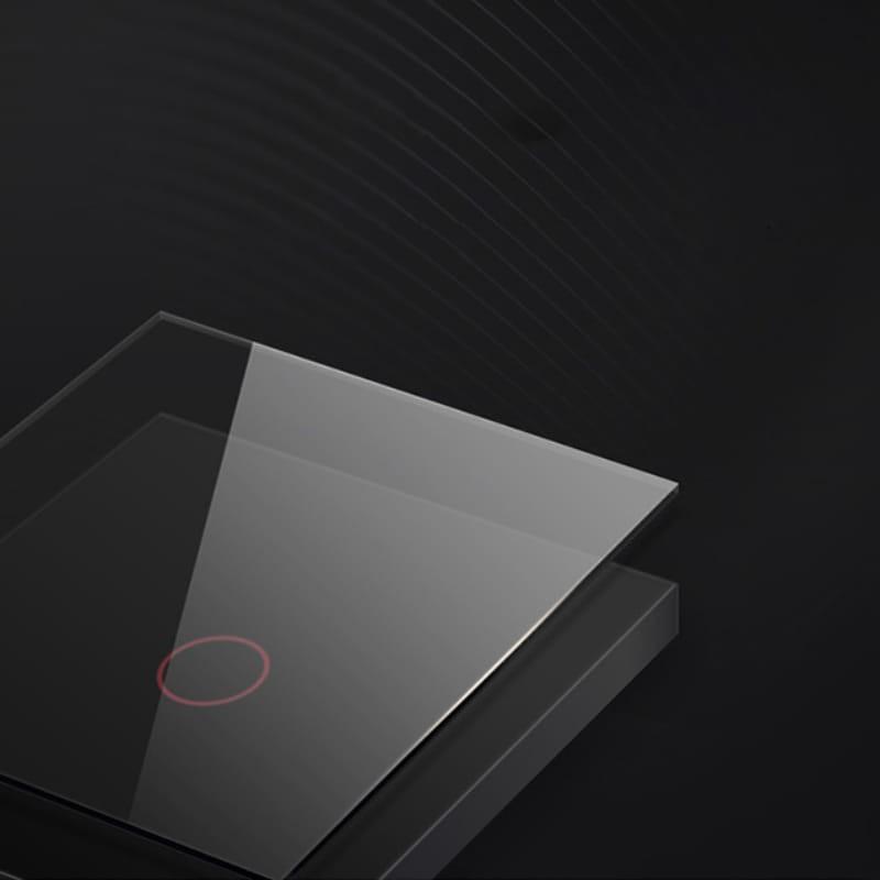 Avatto TS02-EU-B1 1 Botón WiFi Negro - Interruptor Táctil Inteligente - detalles del diseño