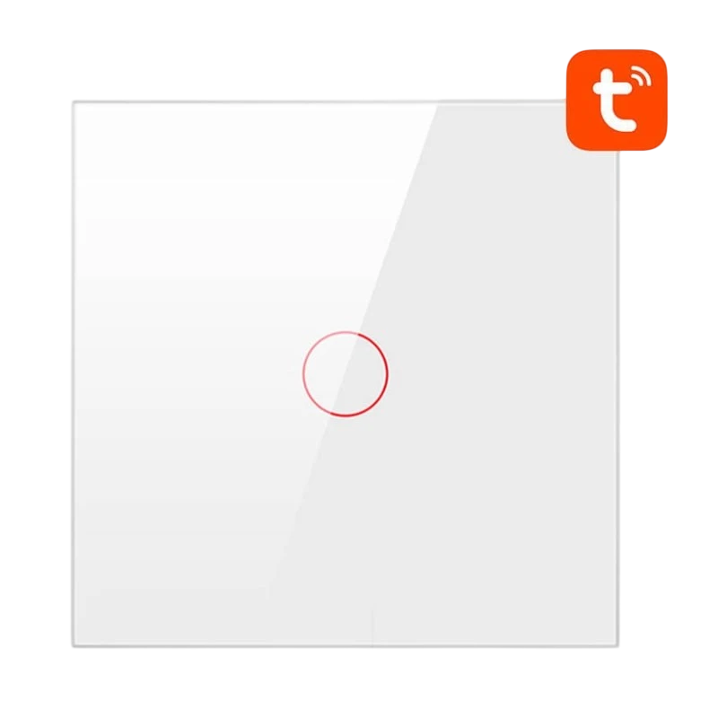 Avatto TS02-EU-W1 1 Botón WiFi Blanco - Interruptor Táctil Inteligente