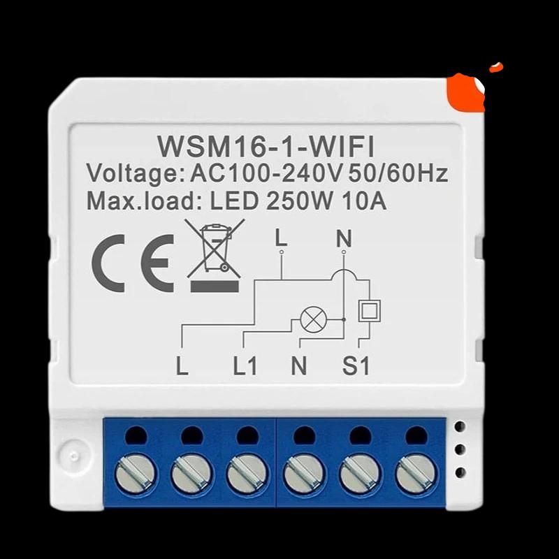 Avatto WSM16-W1 Blanc - Interrupteur intelligent WiFi