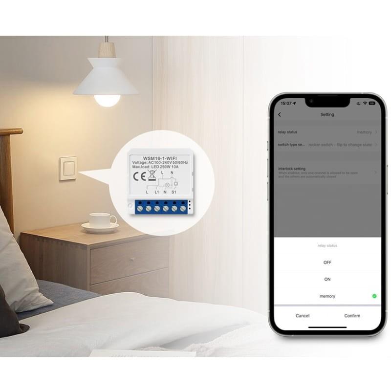 Avatto WSM16-W1 Blanc - Interrupteur intelligent WiFi - application compatible