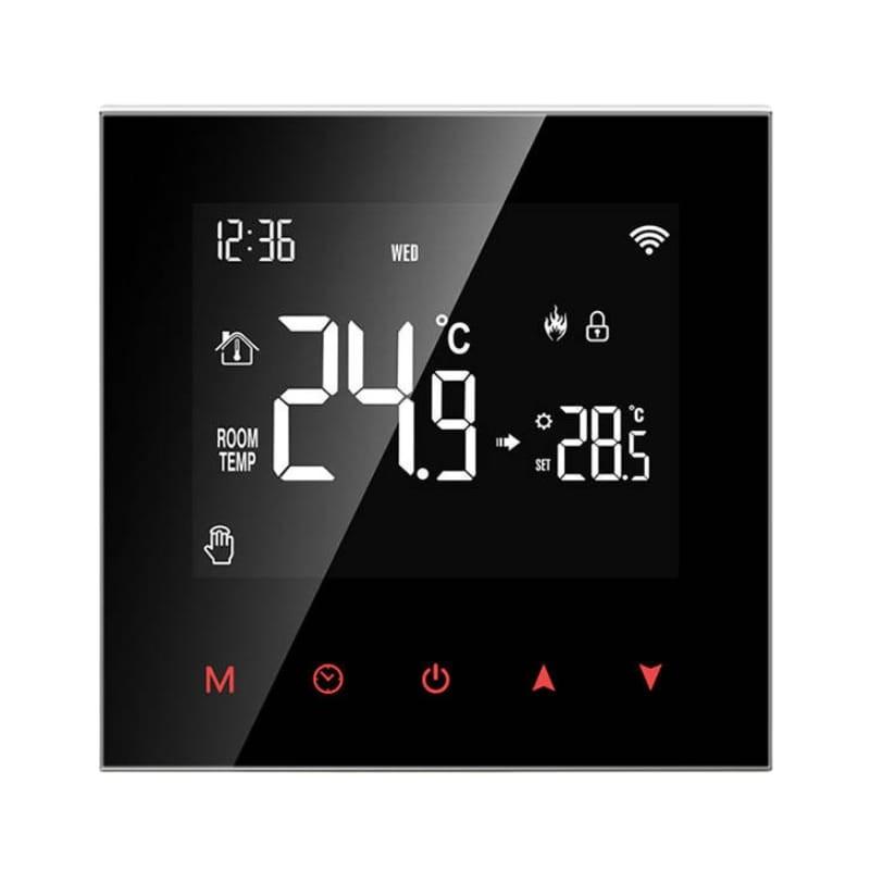 Avatto WT100-WH-3A WiFi Blanc - Thermostat intelligent - vue de face