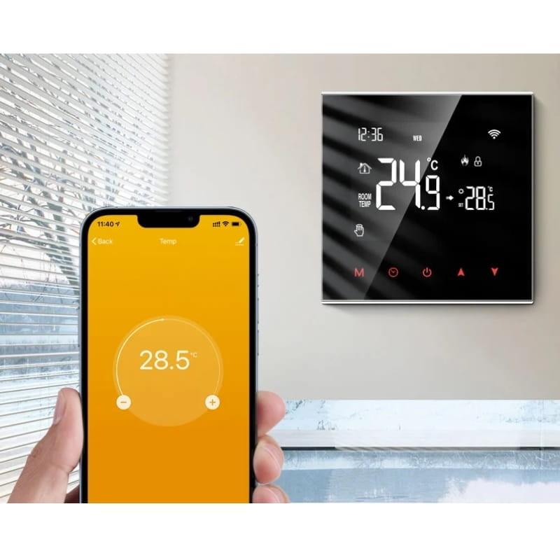 Avatto WT100-WH-3A WiFi Blanc - Thermostat intelligent - capteur de température