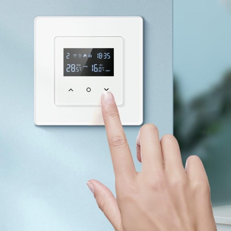 Avatto WT200-16A-W WiFi Branco - Termostato Inteligente - ecrã tátil