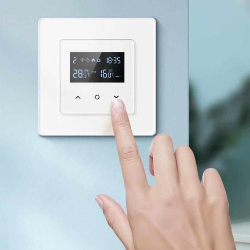Avatto WT200-BH-3A-W WiFi Branco - Termostato Inteligente - ecrã tátil