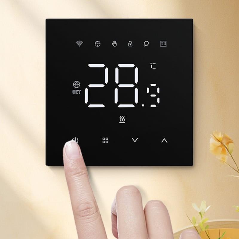 Avatto WT410-16A-B WiFi Preto - Termostato Inteligente - ecrã tátil