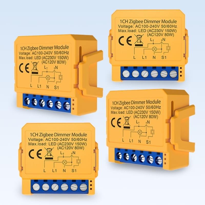 Avatto ZDMS16-2 Naranja - Switch Inteligente ZigBee - conectividad ZigBee