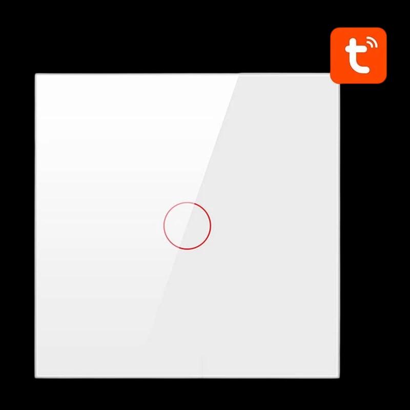 Avatto ZTS02-EU-W1 1 Botón ZigBee Blanco - Interruptor Táctil Inteligente