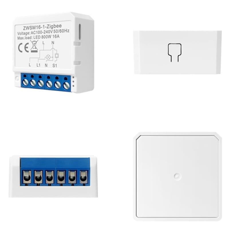Avatto ZWSM16-W1 Blanc - Interrupteur intelligent ZigBee - détails de la conception