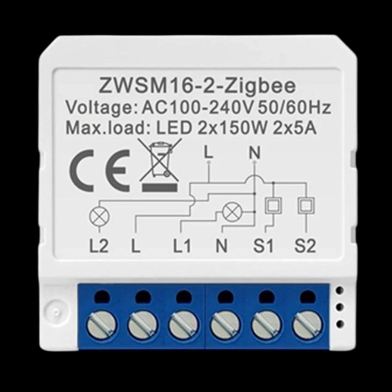 Avatto ZWSM16-W2 Branco - Interruptor inteligente ZigBee