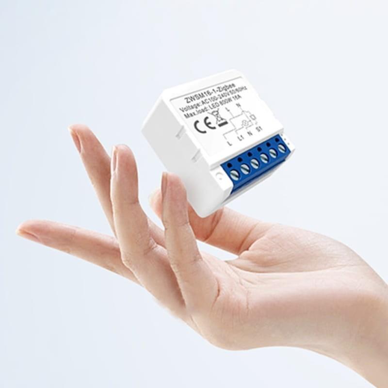 Avatto ZWSM16-W2 Branco - Interruptor inteligente ZigBee - tamanho compacto
