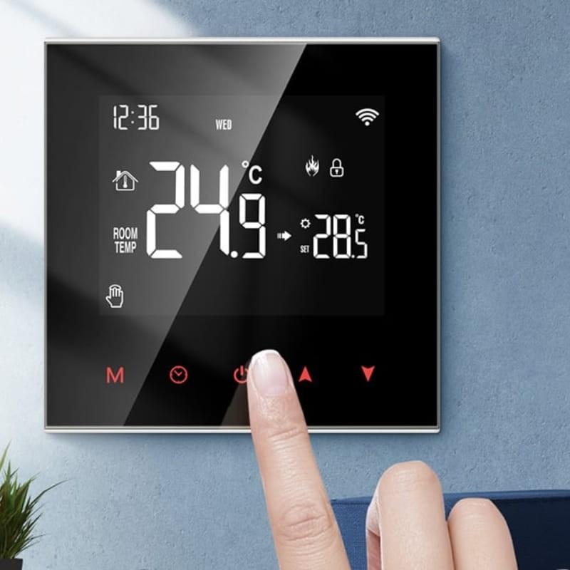 Avatto ZWT100-WH-3A ZigBee Branco - Termóstato inteligente - ecrã tátil