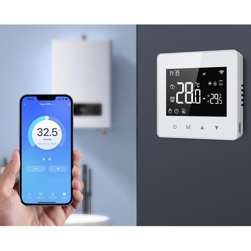Avatto WT198 WiFi Blanco - Termostato Inteligente - control a través de APP