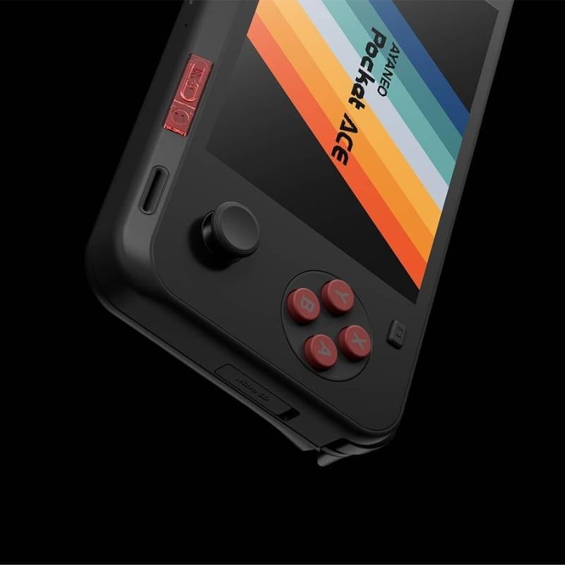 Ayaneo Pocket ACE Snapdragon G3x Gen 2 8Go/128Go Noir - détail de la conception