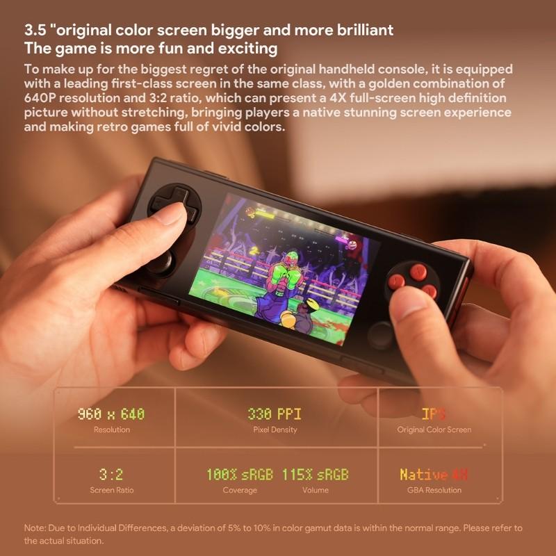 Ayaneo Pocket Micro  6 GB/128 GB Preto - caraterísticas de visualização