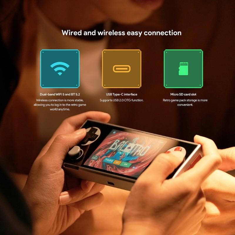 Ayaneo Pocket Micro  6 GB/128 GB Preto - conetividade