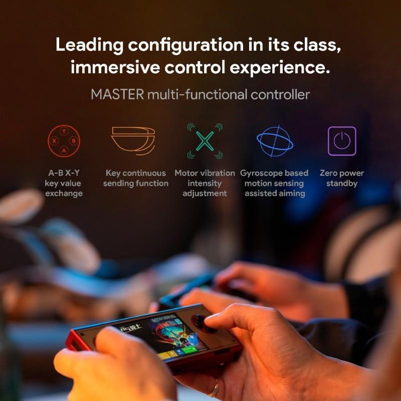 Ayaneo Pocket Micro  6 GB/128 GB Preto - funções de controlo