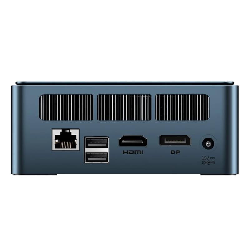BMAX B9 Plus Intel i5 1250P - portas de ventilação e de entrada