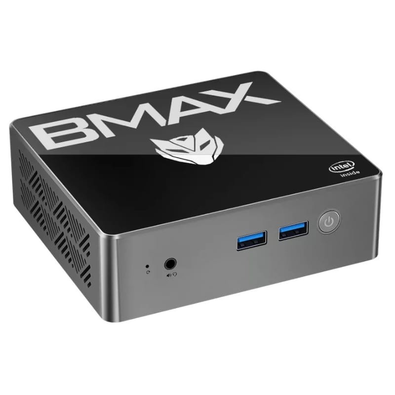BMAX MaxMini B4 Turbo Intel N150/16Go/512Go/W11 - Vue à 45 degrés