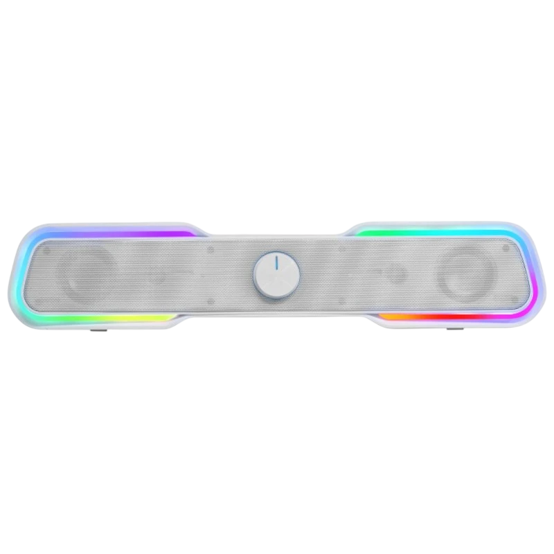 Mars Gaming MSBX Blanco 10 W - Barra de Sonido RGB