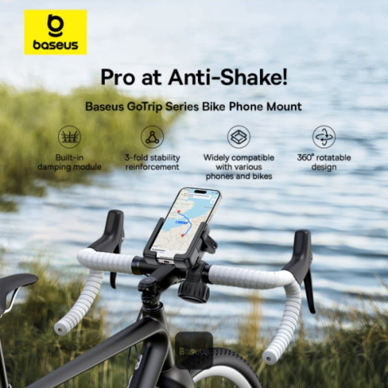 Baseus GoTrip Bike Mount - Suporte para smartphone para bicicleta - aspectos salientes
