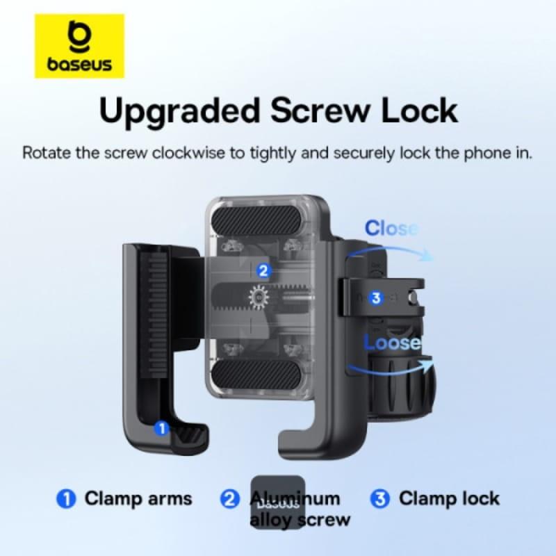 Baseus GoTrip Bike Mount - Suporte para smartphone para bicicleta - ajuste seguro