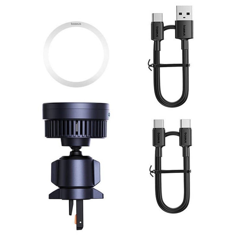 Baseus MagPro Qi2 15W - Chargeur magnétique pour voiture - contenu de la boîte