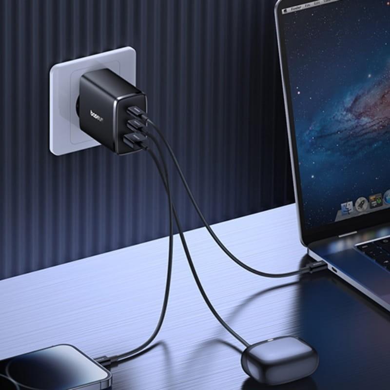 Baseus OS-Cube Pro 65W Negro - carga de hasta 3 dispositivos