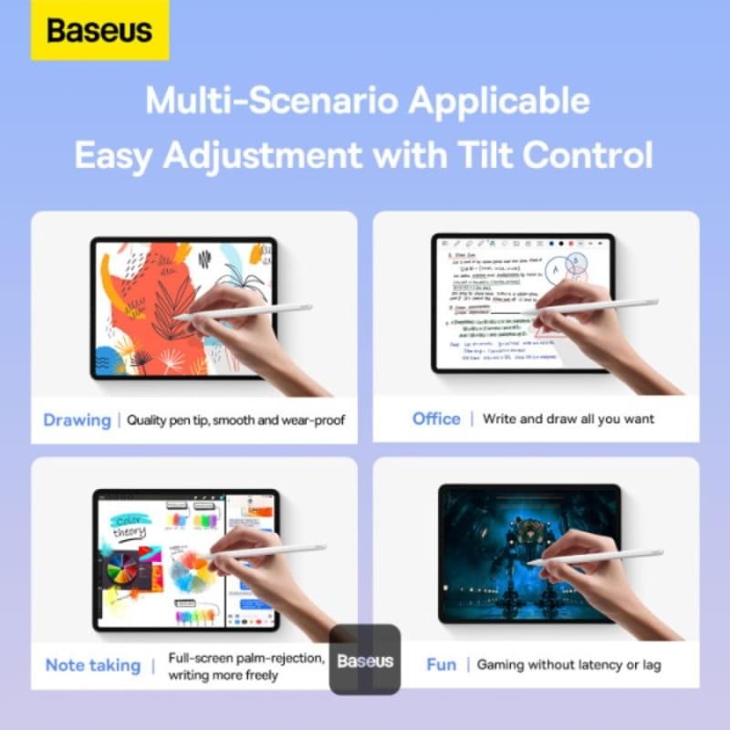 Baseus Smooth Writing 2 Series Blanco - ajuste de inclinación