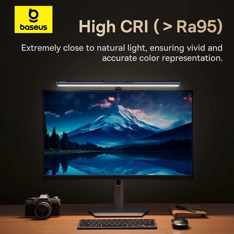 Baseus i-Wok 3 - Lámpara para Monitor - colores realistas