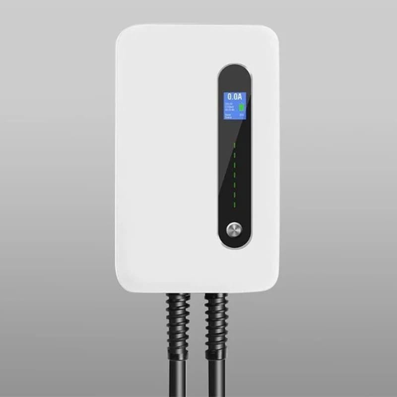 Besen F30 32A/7,2KW Branco - Carregador de carro elétrico de parede - ecrã LED