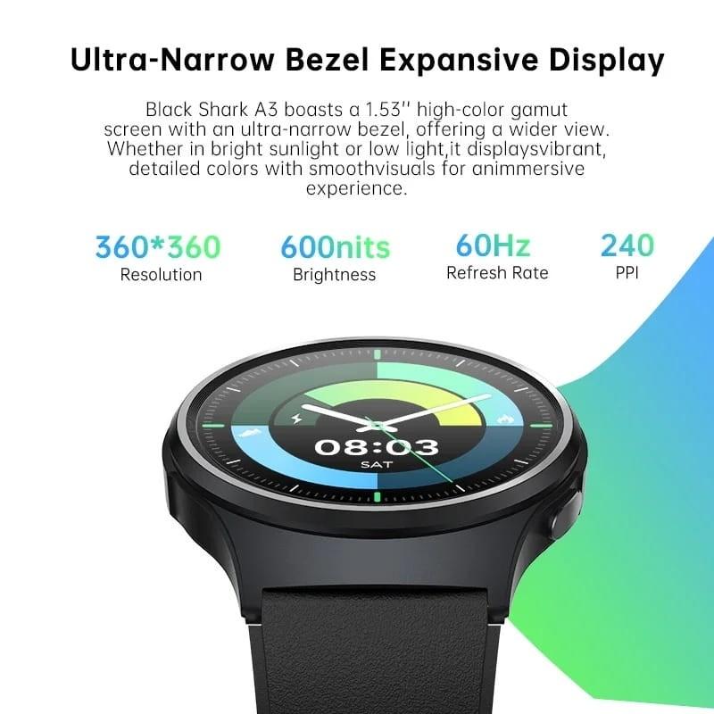 Black Shark A3 - pantalla