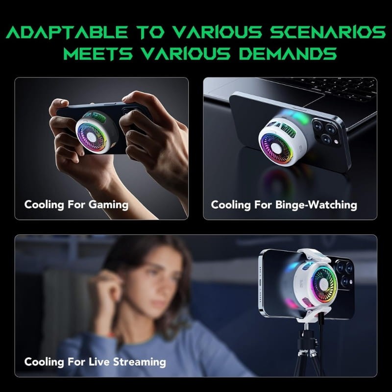 Black Shark FunCooler 5 Blanco - escenarios de uso