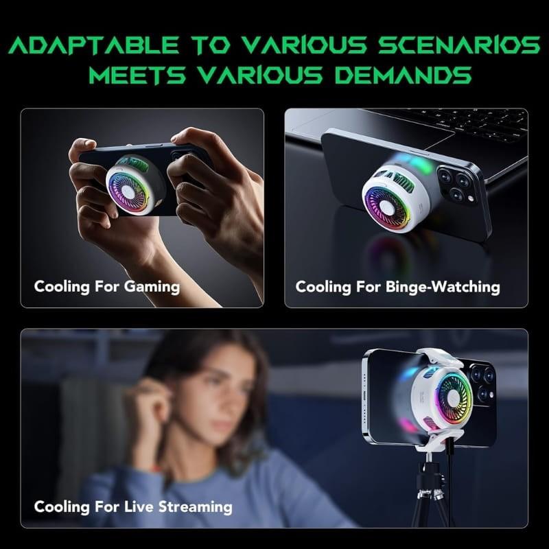 Black Shark FunCooler 5 Blanco - escenarios de uso